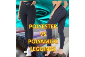 Polyester and Polyamide (Nylon ) leggings comparison